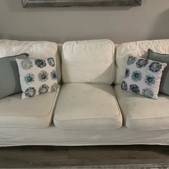 16x16 Gypsy Floral Square Throw Pillow Green - e by design - Picture 2 of 3